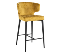 Barstoel Taylor Mustard Fusion - Laag