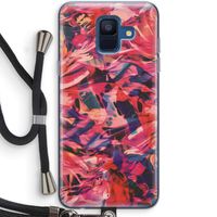 California: Samsung Galaxy A6 (2018) Transparant Hoesje met koord