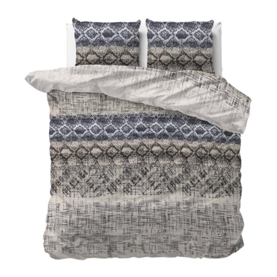 Dekbedovertrek Cotton Blend - Florentin - Lits-Jumeaux (240x220 Cm) - Meerkleurig & Zwart Polyester-katoen - - Sleeptime Elegance - Dekbed-Discounter.nl Dekbedovertrek Cotton Blend - Florentin - Lits-Jumeaux (240x220 Cm) - Meerkleurig & Zwart Polyester-katoen - - Sleeptime Elegance - Dekbed-Discounter.nl