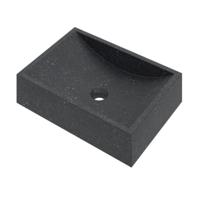 Basic Line Opbouw Waskom - 50x35x12 cm - Rechthoek - Hardsteen