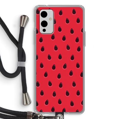 Watermelon: OnePlus 9 Transparant Hoesje met koord