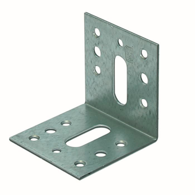 GB hoekanker 60x60/57x2.0 sendzimir verzinkt etiket | 100 stuks - 17781809