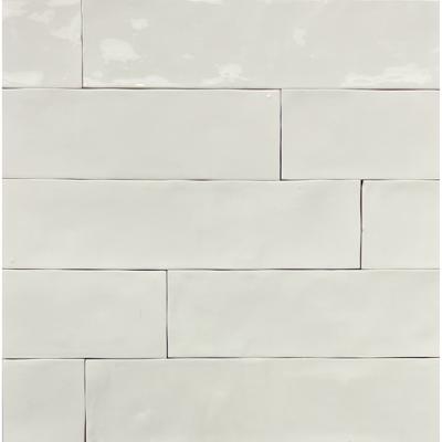 Zellige Blanco Brillo Keramiek 6.2x25 cm Beige Stardos