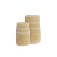 Mand Bellagio - Crème - Ø33cm - Set van 2