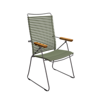 Houe Click Position tuinstoel Olive Green Houe Click Position tuinstoel Olive Green