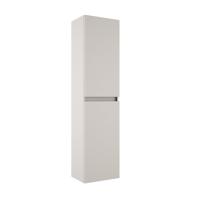 Adema Chaci Hoge Kast - 140x35x27cm - 2 deuren - mat cotton (beige) 77444