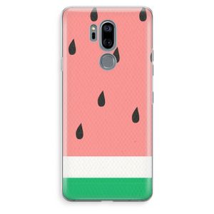 Watermeloen: LG G7 Thinq Transparant Hoesje