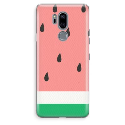 Watermeloen: LG G7 Thinq Transparant Hoesje