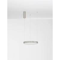 Lyora Ronde hanglampPerrine zilvergrijs Ø 40cm - 9345614