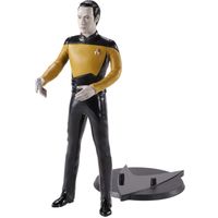 Noble Collection Star Trek: The Next Generation - Lieutenant Commander Data Bendyfig speelfiguur