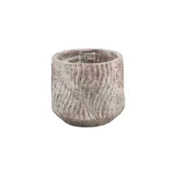 PTMD Bloempot Diesel Grijs Rond Ø15cm