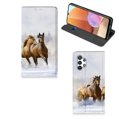 Samsung Galaxy A32 4G | A32 5G Enterprise Editie | Hoesje maken | Paarden