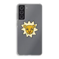 Kleine leeuw: Samsung Galaxy S21 FE Transparant Hoesje