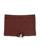 HEMA Damesboxer Naadloos Micro Donkerbruin (donkerbruin)
