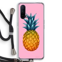 Grote ananas: OnePlus Nord CE 5G Transparant Hoesje met koord