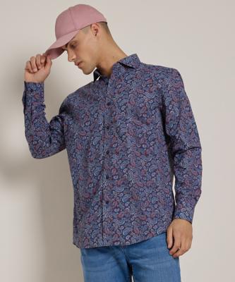 overhemd met print overhemd met print