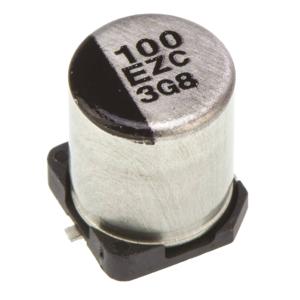 Panasonic Elektrolytische condensator SMD 100 µF 25 V 20 % (Ø) 6.3 mm 1 stuk(s)