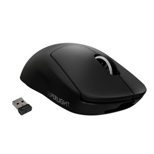 Logitech PRO X SUPERLIGHT Gaming-muis Radiografisch Optisch Zwart 5 Toetsen 16000 dpi Oplaadbaar