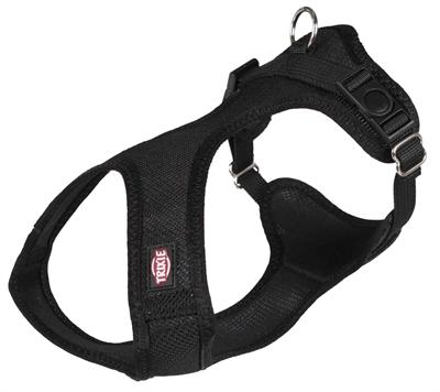 TRIXIE HONDENTUIG TOURING COMFORT SOFT ZWART 25-35X1,5 CM