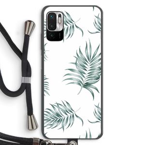 Simple leaves: Xiaomi Redmi Note 10 5G Transparant Hoesje met koord