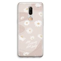 Daydreaming becomes reality: OnePlus 6 Transparant Hoesje