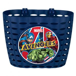 Marvel avengers fietsmand junior 20 cm blauw