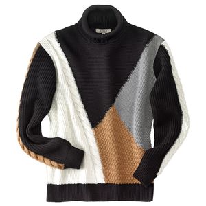 Aigle Dames Trui Stroga, zwart-wit-bruin, Maat: XS