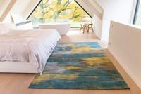 Louis de Poortere - 9119 Atlantic Monetti Nymphea Blue - 140x200 cm Vloerkleed