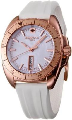 Horlogeband Zodiac ZO5524 Rubber Wit
