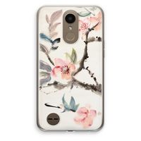 Japanse bloemen: LG K10 (2017) Transparant Hoesje