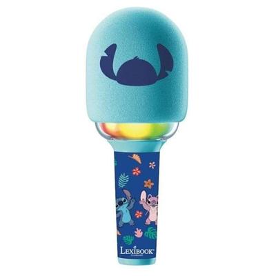 Lexibook - Karaoke Stitch-microfoon - 3 modi en 4 stemeffecten - Opladen via USB-C - Bluetooth Draadloos