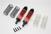 Aluminium instelbare achter schokdempers - Traxxas Slash 4x4