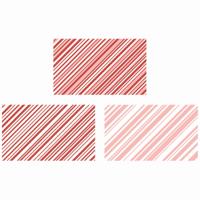 Sizzix • clear stamp set candy stripes by 49 and market 2pcs