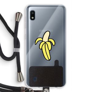 Banana: Samsung Galaxy A10 Transparant Hoesje met koord