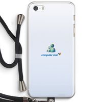 MSN: iPhone 5 / 5S / SE Transparant Hoesje met koord