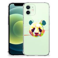 iPhone 12 Mini Stevig | Bumper Hoesje | Panda Color