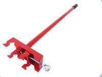 Fietsbalans trainer / duwstang - rood