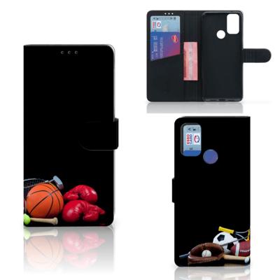 Alcatel 1S (2021) | Wallet Case | met Pasjes | Sports