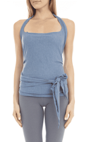 Yoga Top 'Mudra' Blauw One Size - thumbnail