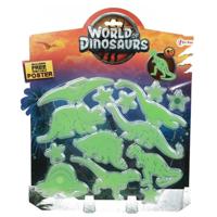 Toi Toys World Of Dinosaurs Glow In The Dark Dino&apos;s