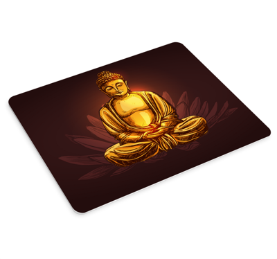 Boeddha lotus bloem muismat