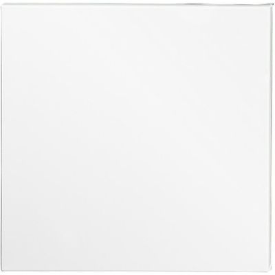 2x stuks schildersdoek 40 x 40 cm voor hobby verven/schilderen