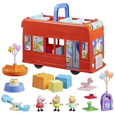 Peppa Pig, 2 in 1 partybusset