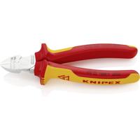 Knipex VDE-Abisolier-Seitenschneider 160mm 1000V 2K-Griffe Knipex 14 26 160 VDE Strip-zijsnijtang Met facet 160 mm - thumbnail