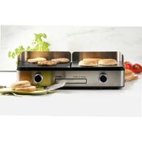 Domo DO9259G raclette 2400 W Zwart, Roestvrijstaal - thumbnail
