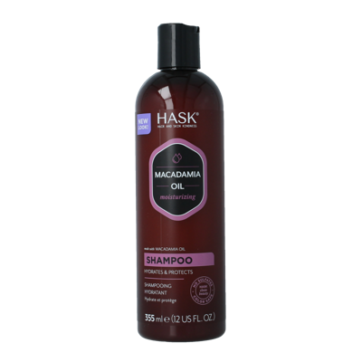 HASK Shampoo moisturizing macadamia oil 355 Milliliter HASK Shampoo moisturizing macadamia oil 355 Milliliter