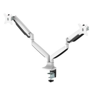 NeoMounts Flat Screen Desk mount (10-32 ) desk clamp/grommet - [NM-D750DWHITE]