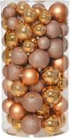 Kerstballen mix 100 st. brandy Decoris - Decoris