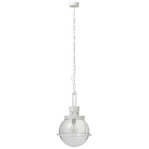 J-Line hanglamp Bol - glas|metaal - wit