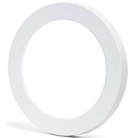 LED Downlight Pro - Rond 12W - 6000K Koud Wit - Mat Wit Kunststof